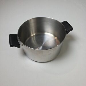 Farberware 6QT Stainless Steel Stockpot‎ Impact Bonded QQQ21T Silver Heavy Duty